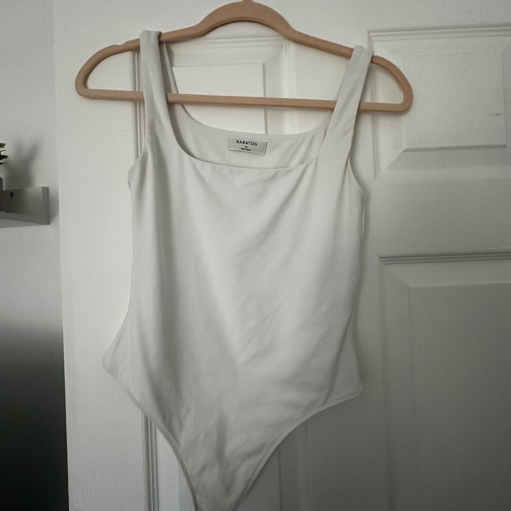 Babaton Cream Bodysuit